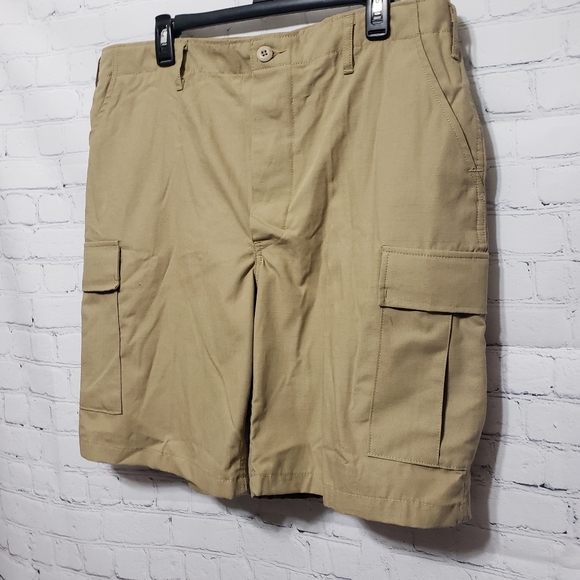 Tru-Spec Men's Sz Large NWT Tan Cargo Shorts - Picture 4 of 14